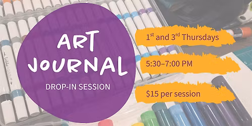 Drop-In Art Journal Session: Create in Community