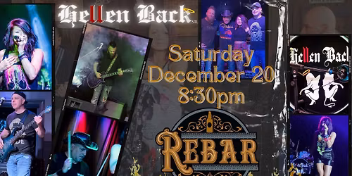 Hellen Back is returning to ReBar!!!