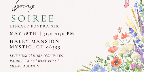 2026 Spring Soiree Library Fundraiser