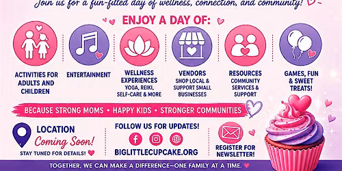 Big Cupcake Little Cupcake community wellness event