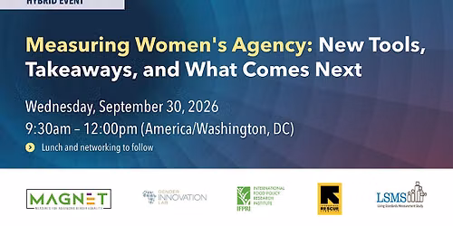 Measuring Women\u2019s Agency: New Tools, Takeaways, and What Comes Next