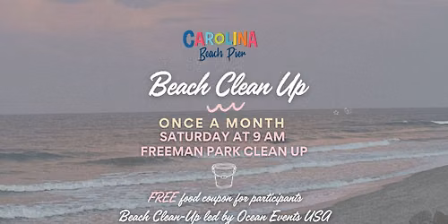 BEACH CLEAN UP: Freeman Park