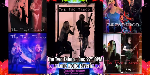 The Two Taboo at Lone Wolfe Tavern