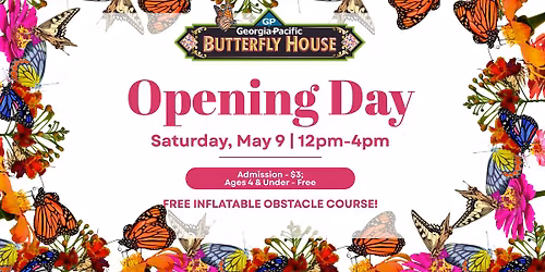 Butterfly House at Honor Heights Park 2026 Opening Day