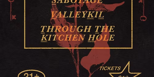Through The Kitchen Hole, ValleyKil, Sabotage, and where is THE key LIVE at the Rigby, Madison