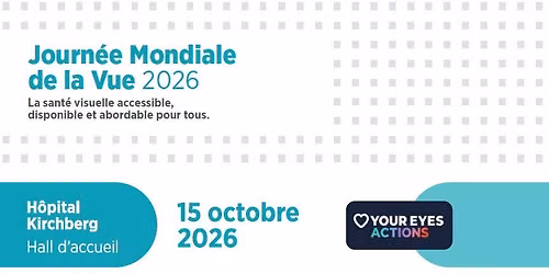 Journ\u00e9e mondiale de la vue \u2013 La sant\u00e9 visuelle accessible, disponible et abordable pour tous