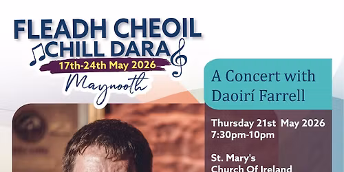 Daoir\u00ed Farrell at Fleadh Cheoil Chill Dara