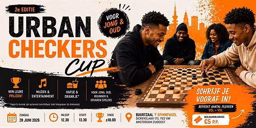 Urban Checkers Cup 2nd edition