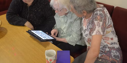 Over 50? Drop in for help with computers and phones.