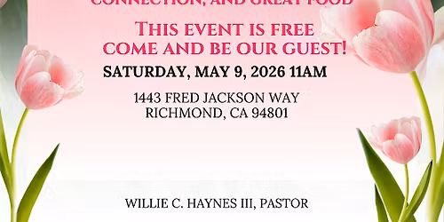 MGT Free Mother's Day Brunch for Mother's Only