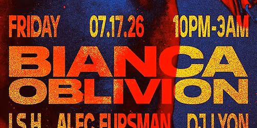 IDLE presents: BIANCA OBLIVION