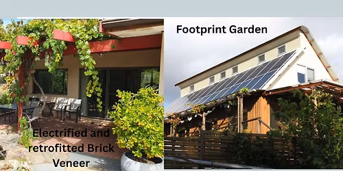 "Electrify Everything" Footprint Garden Farm and Brick Veneer electrified and retrofitted home 