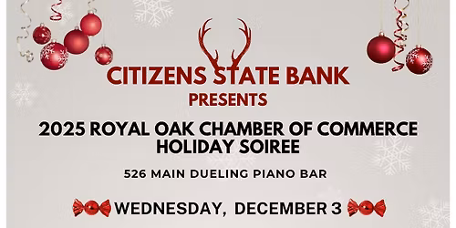 2025 Holiday Soiree Presented by Citizens State Bank