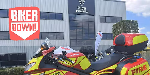 BIKERDOWN COURSE AT THE TRIUMPH FACTORY - JUNE