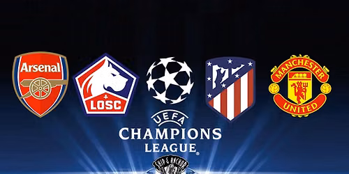 UEFA Champions League: ARSENAL vs LILLE \/\/ ATLETICO MADRID vs MAN UNITED