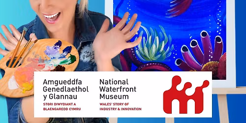 The National Waterfront Museum Family Paint Along - Mermaid Tail