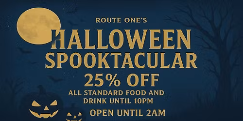 Route One\u2019s Halloween Spooktacular!