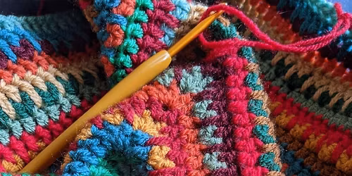 TUNISIAN CROCHET | 4 WEEK BLOCK