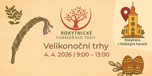 Rokytnick\u00e9 farm\u00e1\u0159sk\u00e9 trhy - Velikono\u010dn\u00ed trhy