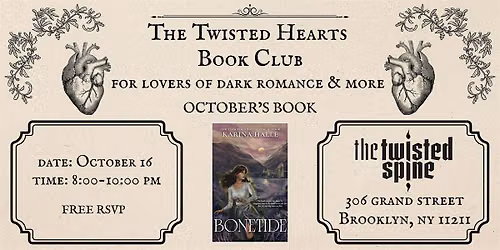 Twisted Hearts Book Club - BONETIDE by Karina Halle