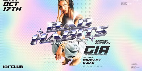 BAD HABITS: Party Like It\u2019s 2016 ft. GIA