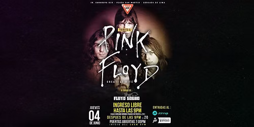 \ud83c\udfa4 TRIBUTO A PINK FLOYD GREATEST HITS  \ud83c\udfb8