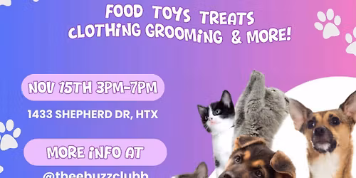 Pet Lovers Pop Up Market & Adoption Event