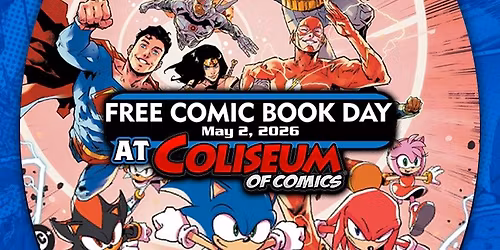 Free Comic Book Day 2026 at Coliseum of Comics Gainesville