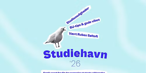Studiehavn \u201826 med Ruben S\u00f8ltoft: Gratis sommerevent for dig, der overvejer at starte p\u00e5 et studie