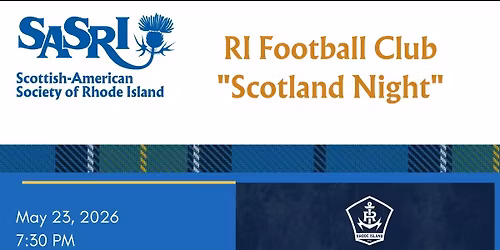 RI Football Club "Scotland Night"
