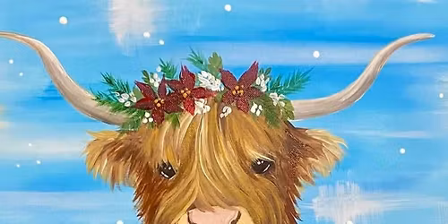 "Christmas Calf", a BYOB PAINT & SIP EVENT with Lisa
