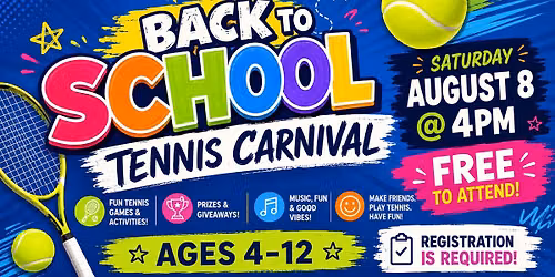Back To School Tennis Carnival