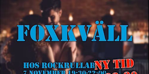 Foxkv\u00e4ll hos Rockrullarna 7 november