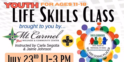 Life Skills Cooking By Mt. Carmel & SOCO Clubhouse