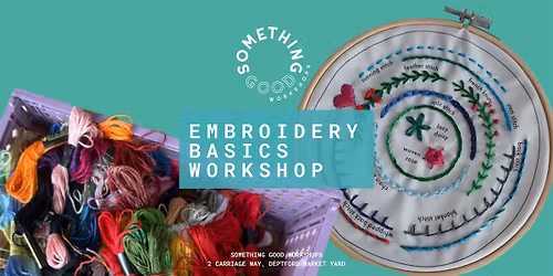 Embroidery Basics Workshop + kit to take home