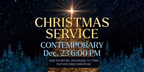 Contemporary Candlelight Christmas Service