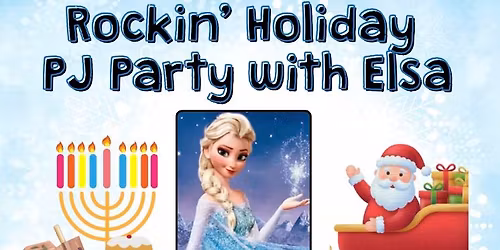 Rockin Holiday PJ Party with Elsa - We Rock The Spectrum Kid's Gym Coral Springs