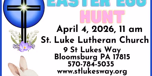 Annual Easter Egg Hunt at St. Luke Lutheran Church 