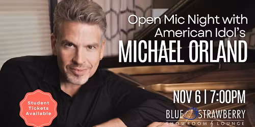Open Mic Night with Michael Orland