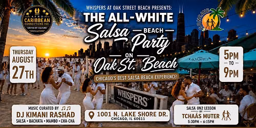 The All White Salsa Party at Whispers
