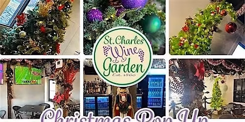 Christmas Yoga & Mimosas at The Wine Garden in St Charles~ Dec 21 @10:00