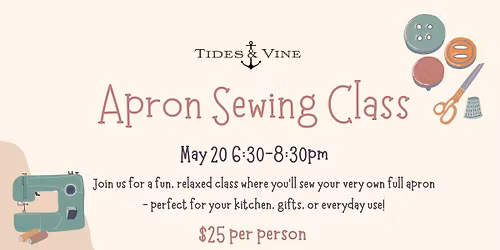 Apron Sewing Class 