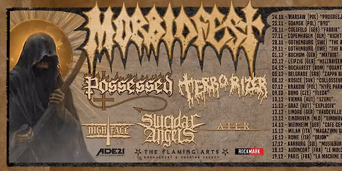 MORBIDFEST - Possessed - Terrorizer - Suicidal Angels - Nightfall - Ater | Szene Wien
