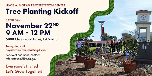 CAL FIRE Tree Planting Kickoff