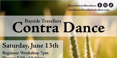 Contra Dance - Last Dance of the Season!