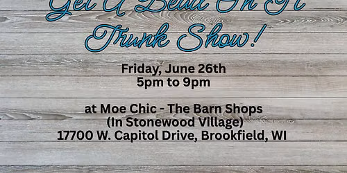 Get A Bead On It Trunk Show at Moe Chic-The Barn Shops