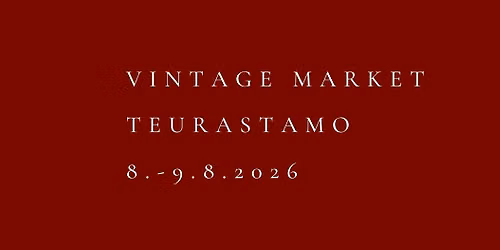 Vintage Market Teurastamo + Pegasos Live