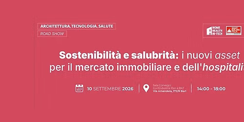 Roadshow | Architettura, Tecnologia, Salute