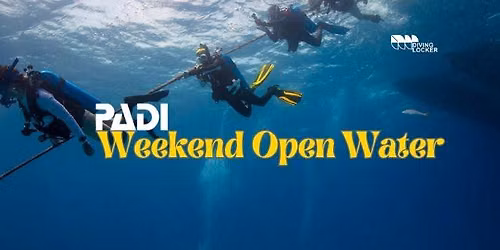 PADI Weekend Open Water Course
