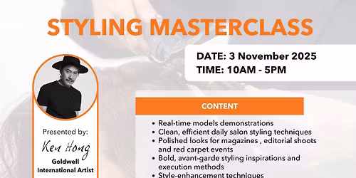 MASTERY WORKSHOP: Styling Mastery Look & Learn (1 Day)